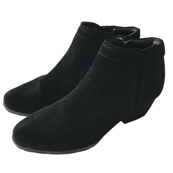 Blondo Shoes - Blondo Womens Valli Waterproof Suede Ankle Bootie US 9.5 M Black Zip